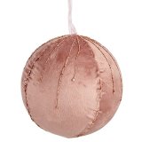 St med julekugler Krist+ 19A5453-PR Pink Polyester (4 enheder) #9