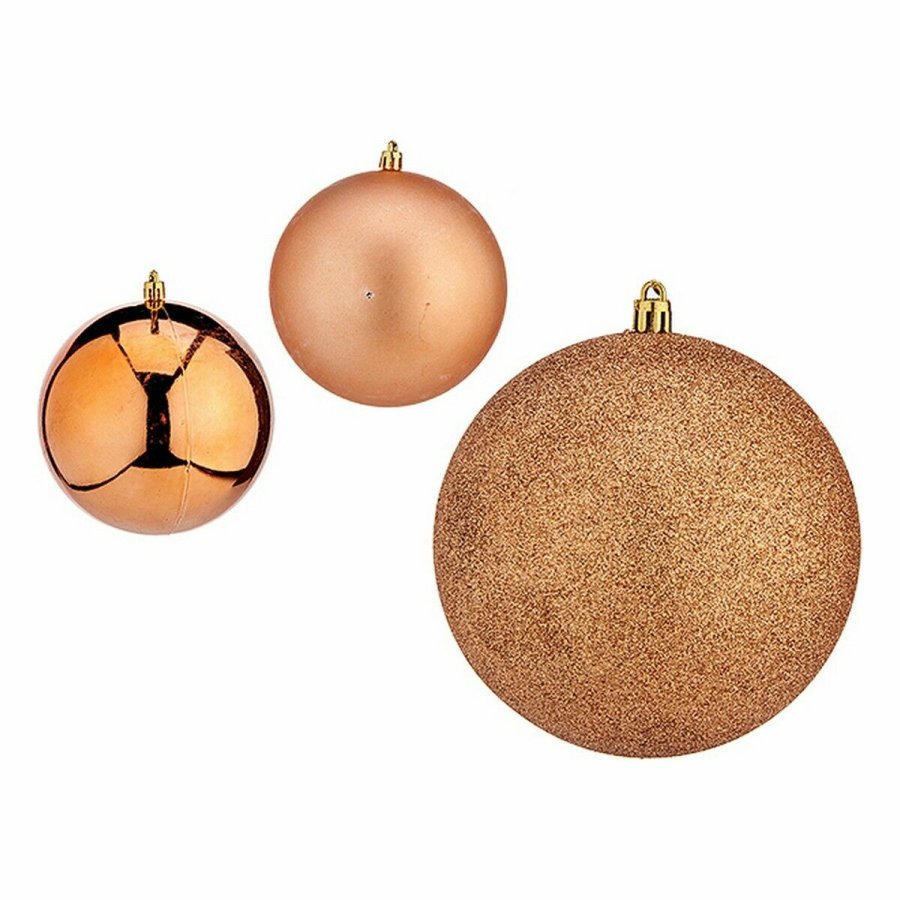 St med julekugler Krist+ 00750 Kobber Plastik (6 enheder) #5