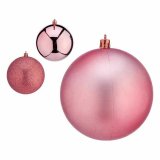 St med julekugler Krist+ 00810 Pink Plastik (6 enheder) #5