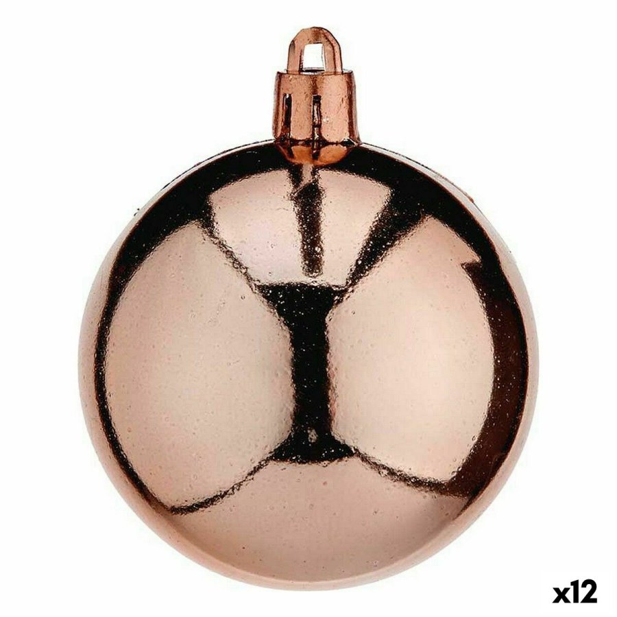 St med julekugler Krist+ 00466-4 Kobber Plastik (12 enheder) #1