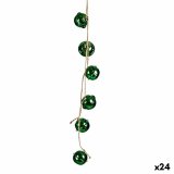 Julepynt Krist+ 00547-2 Grn Plastik Rangle 58 x 3 x 3 cm (24 enheder) #1