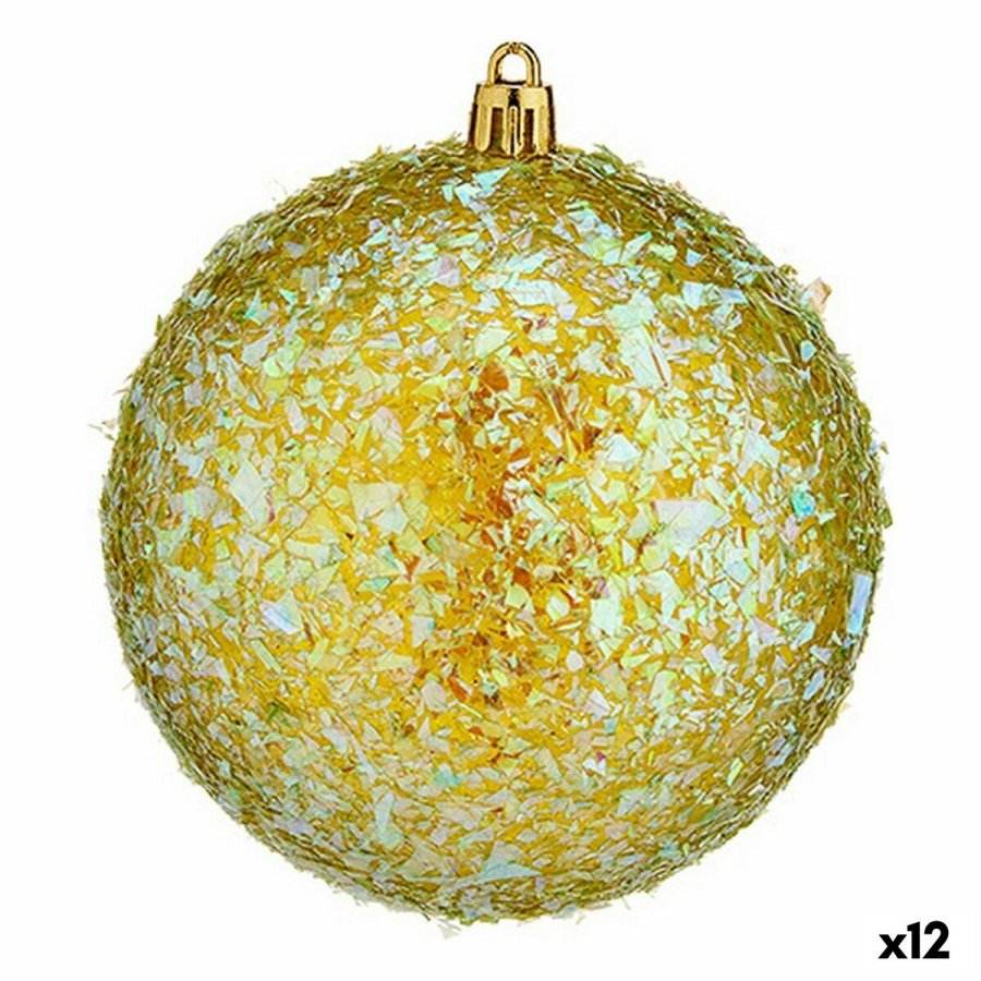 St med julekugler Krist+ 00989-4 Grn (12 enheder) #1