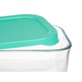 Madkasse Pasabahce SNOW BOX Grn Gennemsigtig Glas Polyetylen 420 ml 12,5 x 6 x 9,5 cm (12 enheder) #7