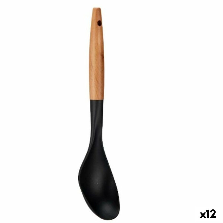 se Kinvara KT190072-4 PBT Sort Natur Tr 7 x 33,5 x 3,5 cm (12 enheder) #1