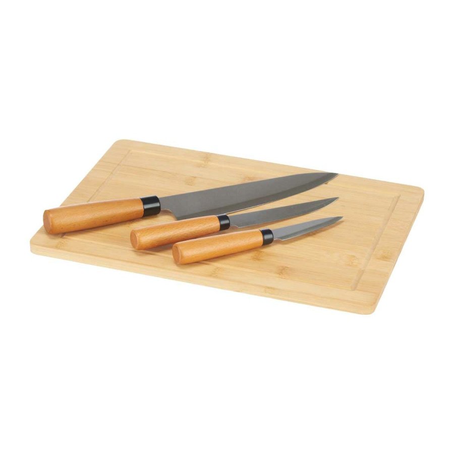 Knivst Kinvara KT216102 Brun Bambus Skrebrt Ost (6 enheder) #2