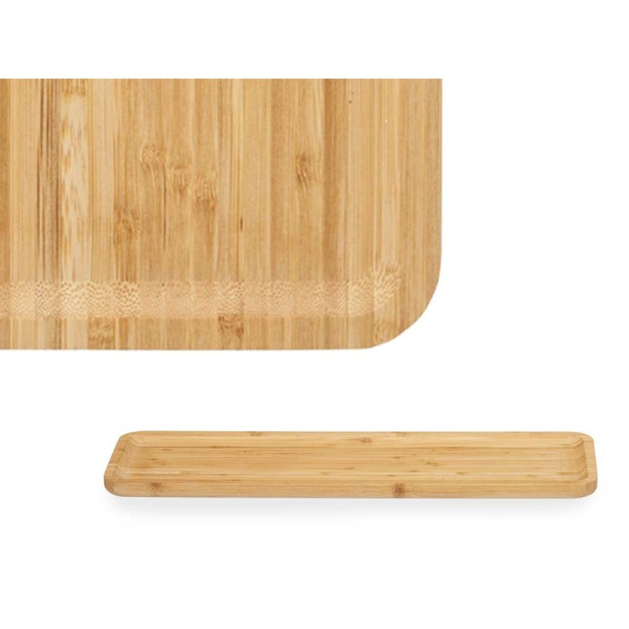 Snack bakke Kinvara CN-KT200062LA Brun 46 x 1,6 x 15 cm Aperitif (12 enheder) #5