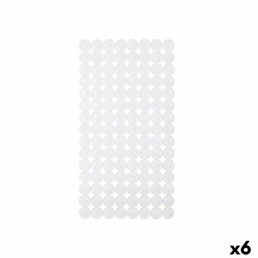 Skridsikker mtte til Brusebad Berilo BM630 - 302 Hvid PVC 68 x 36 x 1 cm 68 x 1 x 36 cm (6 enheder) #1