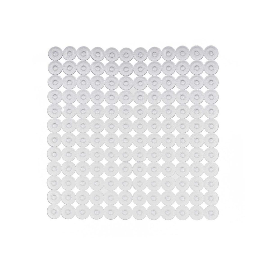 Skridsikker mtte til Brusebad Gennemsigtig PVC 54 x 54 x 1 cm (6 enheder) #5