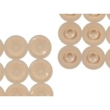 Skridsikker mtte til Brusebad Berilo 90980 Beige PVC 54 x 54 x 1 cm (6 enheder) #9