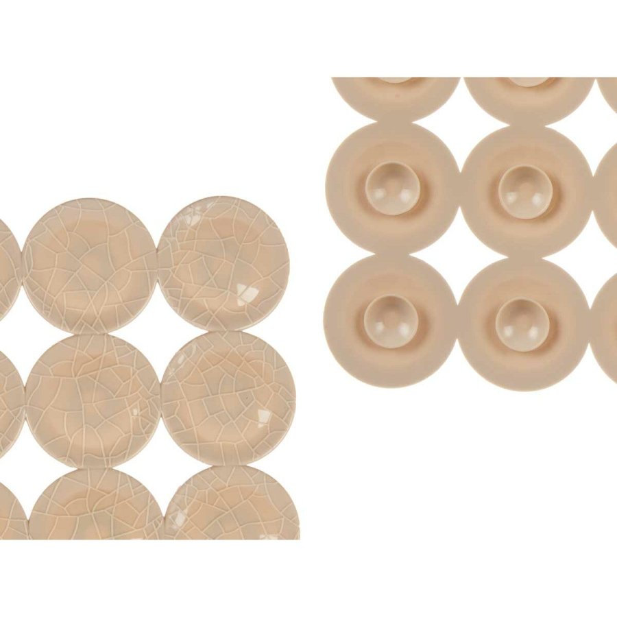 Skridsikker mtte til Brusebad Berilo 90980 Beige PVC 54 x 54 x 1 cm (6 enheder) #9