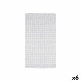 Skridsikker mtte til Brusebad Rammer Gennemsigtig PVC 67,7 x 38,5 x 0,7 cm (6 enheder) #1