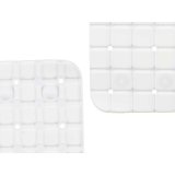 Skridsikker mtte til Brusebad Berilo BM509 - 310 Hvid PVC 67,7 x 38,5 x 0,7 cm Rammer (6 enheder) #9
