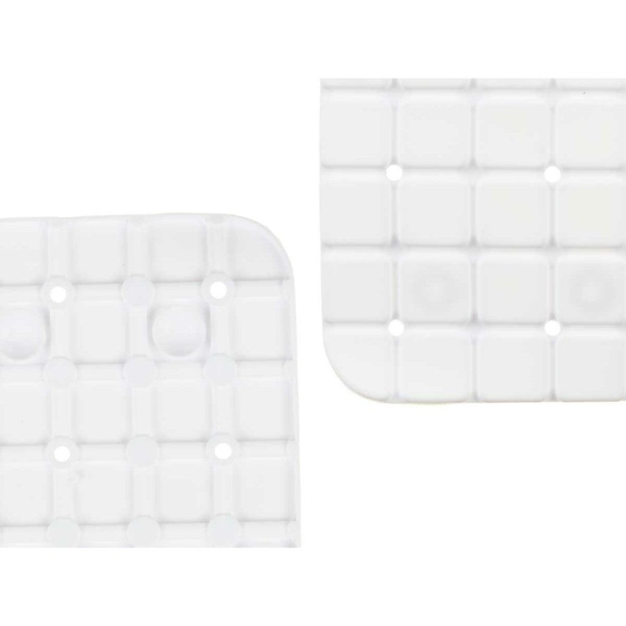 Skridsikker mtte til Brusebad Berilo BM509 - 310 Hvid PVC 67,7 x 38,5 x 0,7 cm Rammer (6 enheder) #9