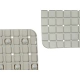 Skridsikker mtte til Brusebad Berilo BM509 - 311 Gr PVC 67,7 x 38,5 x 0,7 cm Rammer (6 enheder) #9