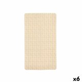Skridsikker mtte til Brusebad Berilo BM509 - 312 Beige PVC 67,7 x 38,5 x 0,7 cm Rammer (6 enheder) #1
