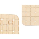 Skridsikker mtte til Brusebad Berilo BM509 - 312 Beige PVC 67,7 x 38,5 x 0,7 cm Rammer (6 enheder) #9