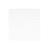 Skridsikker mtte til Brusebad Rammer Gennemsigtig PVC 50,3 x 50,3 x 0,7 cm (6 enheder) #2