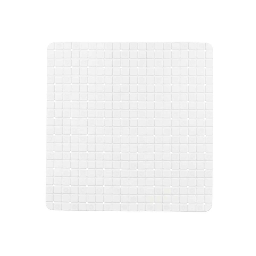 Skridsikker mtte til Brusebad Berilo BM509S - 314 Hvid PVC 50,3 x 50,3 x 0,7 cm Rammer (6 enheder) #5