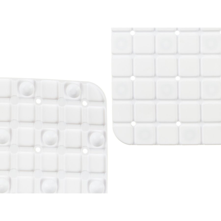 Skridsikker mtte til Brusebad Berilo BM509S - 314 Hvid PVC 50,3 x 50,3 x 0,7 cm Rammer (6 enheder) #9