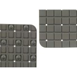 Skridsikker mtte til Brusebad Berilo BM509S -315 Gr PVC 50,3 x 50,3 x 0,7 cm Rammer (6 enheder) #9