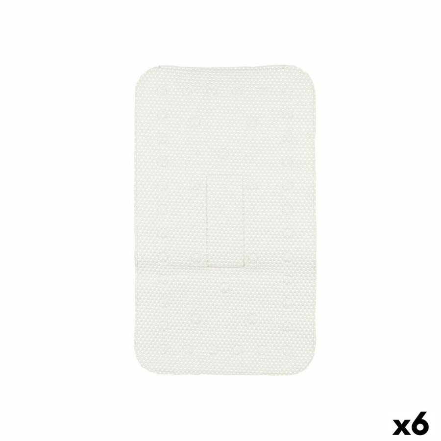Skridsikker mtte til Brusebad Berilo BM814-4070 - 317 Hvid PVC 69,3 x 40 x 1 cm (6 enheder) #1