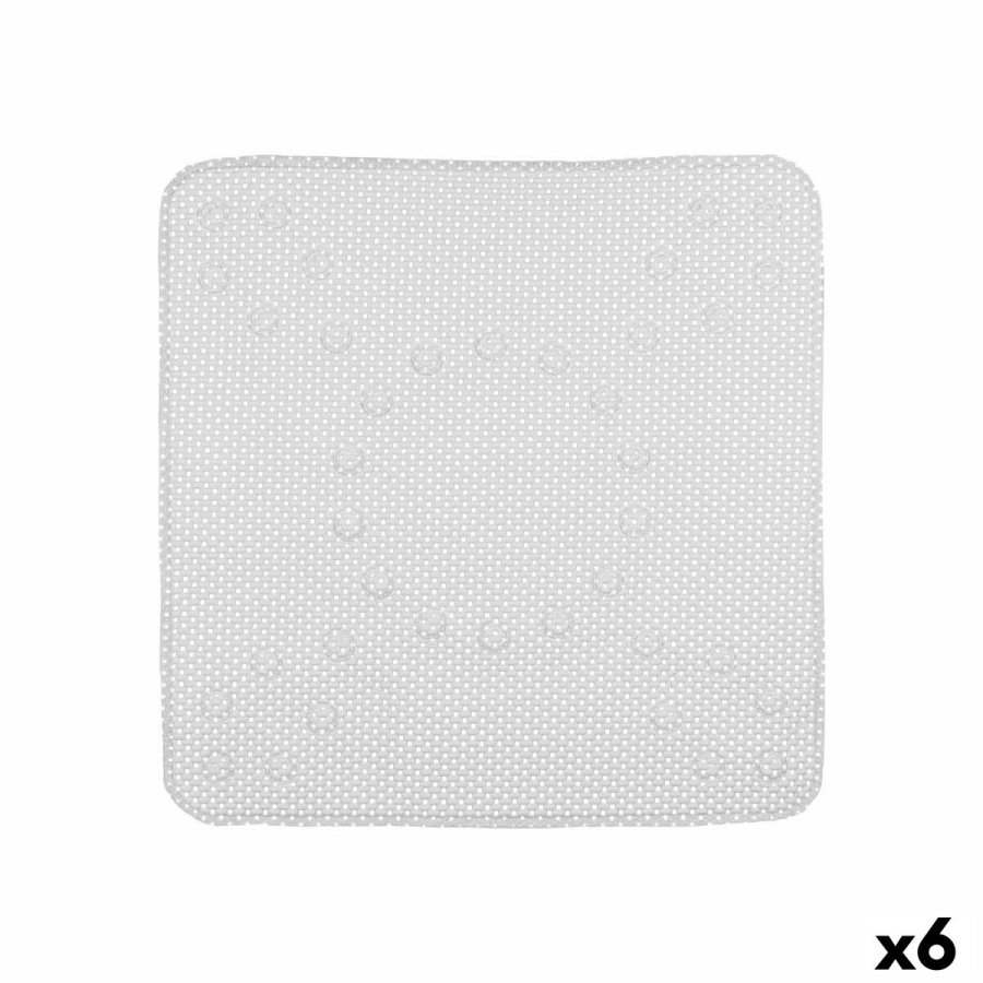 Skridsikker mtte til Brusebad Berilo BM814-5353 - 321 Gr PVC 53 x 52,5 x 1 cm (6 enheder) #1