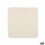 Skridsikker mtte til Brusebad Berilo BM814-5353 - 322 Beige PVC 53 x 52,5 x 1 cm (6 enheder) #1