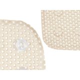 Skridsikker mtte til Brusebad Berilo BM814-5353 - 322 Beige PVC 53 x 52,5 x 1 cm (6 enheder) #9