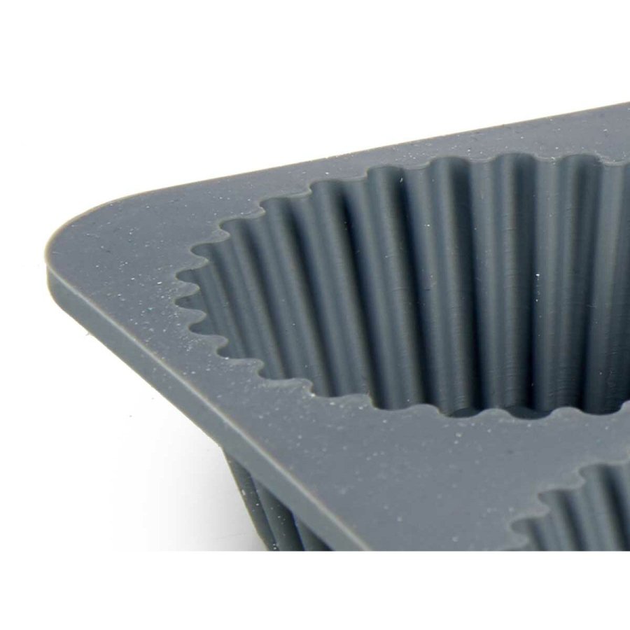 Muffinform Kinvara HH341 Lysegr Mrkegr 25,5 x 3 x 17,5 cm Muffins (6 enheder) #3