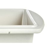 Bageform til bagvrk Kinvara HH038 Lysegr Mrkegr Silikone 1,5 L 16 x 7 x 27,5 cm Svampekage (6 enheder) #3