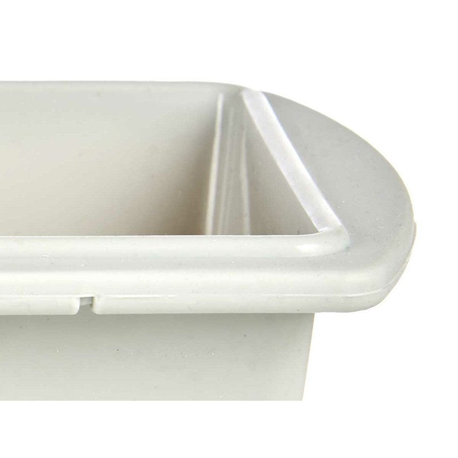 Bageform til bagvrk Kinvara HH038 Lysegr Mrkegr Silikone 1,5 L 16 x 7 x 27,5 cm Svampekage (6 enheder) #3