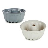 Bageform til bagvrk Kinvara HH026 Lysegr Mrkegr Silikone 22 x 10 x 22 cm Ring (6 enheder) #2
