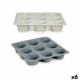 Muffinform Kinvara HH421 Lysegr Mrkegr 22 x 3 x 22 cm Muffins (6 enheder) #1