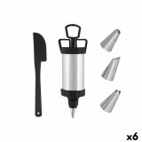 Sprjteposer Kinvara HD092838 Sort Slvfarvet St (6 enheder) #1