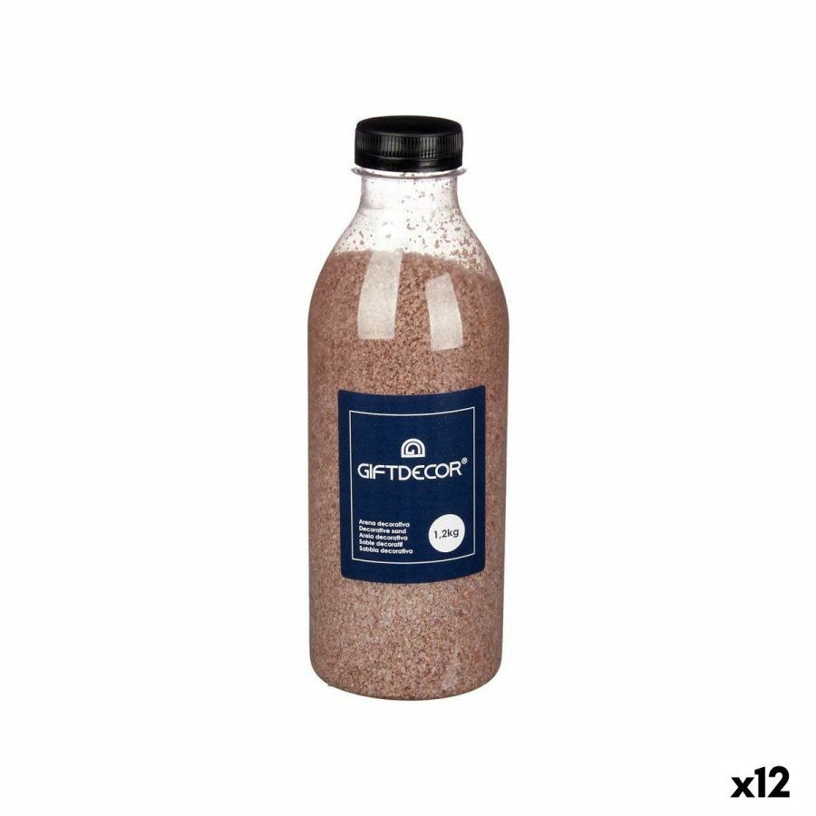 Dekorationssand Gift Decor 1,2 S CHOCO 1,2 S CHOCO Brun 1,2 kg 7,5 x 21,8 x 7,5 cm (12 enheder) #1
