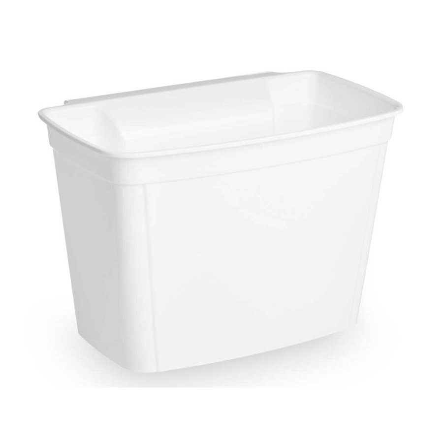 Skraldeposeholder Kinvara 02 001 Hvid Plastik 4 L (12 enheder) #5