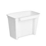 Skraldeposeholder Kinvara 02 001 Hvid Plastik 4 L (12 enheder) #13
