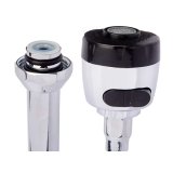 Kitchen Tap Kinvara 179 Sort Slvfarvet Metal Plastik Forlngbar Multifunktion (12 enheder) #4
