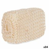 Svamp til Kroppen Berilo B7083-7 Hvid Beige 9 x 14 x 6 cm (24 enheder) #1