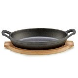 Kasserolle til servering af tapas Kinvara 1277SJ5103 Brun Gr 22,5 x 4,5 x 12,5 cm (12 enheder) #2