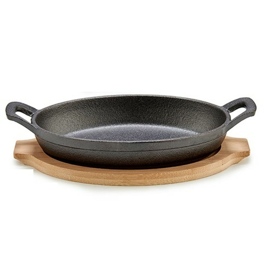 Kasserolle til servering af tapas Kinvara 1277SJ5103 Brun Gr 22,5 x 4,5 x 12,5 cm (12 enheder) #2