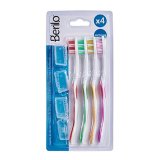 Escova de Dentes Berilo AR1410003 Gul Bl Rd Grn (12 enheder) #5