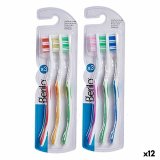 Escova de Dentes Berilo 29100288 Gul Bl Rd Grn (12 enheder) #1