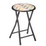 Sammenklappelig skammel Geometric Sort PVC Metal 30 x 30 x 45 cm (10 enheder) #13
