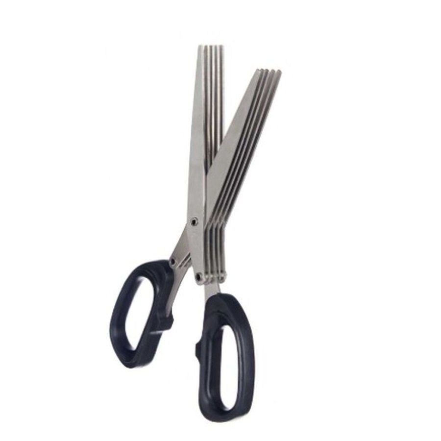 Kkkensaks Kinvara KT11-5661D Sort Slvfarvet Metal 7 x 18,5 x 1,7 cm (12 enheder) #2