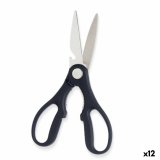 Kkkensaks Kinvara KT08-3116A Sort Slvfarvet Rustfrit stl 8,3 x 19,5 x 1,3 cm (12 enheder) #1