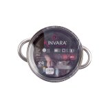 Gryde Med Glaslg Kinvara SW1401-C-18CM Slvfarvet 27 x 10 x 19,5 cm (6 enheder) #2