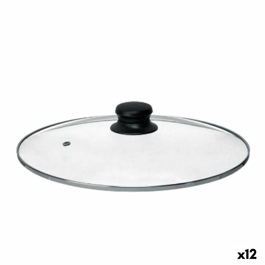 Grydelg Kinvara CN-SW1304-30CM Gennemsigtig Slvfarvet Krystal 30 cm (12 enheder) #1