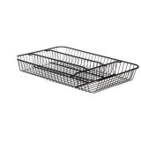 Bestikholder Kinvara W7267-1 Sort Metal 26 x 4,7 x 35,5 cm (6 enheder) #2