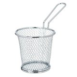 Kurv til prsentation af aperitiffer Kinvara W8088S Slvfarvet Metal 15,5 x 12 x 8 cm (12 enheder) #2
